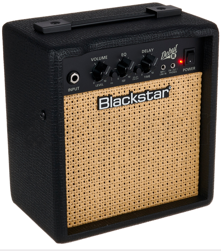 Eastone Str70 +blackstar Debut 10 +cable +clip-on Tuner +mediators +housse +courroie - Black - Packs guitarra eléctrica - Variation 3