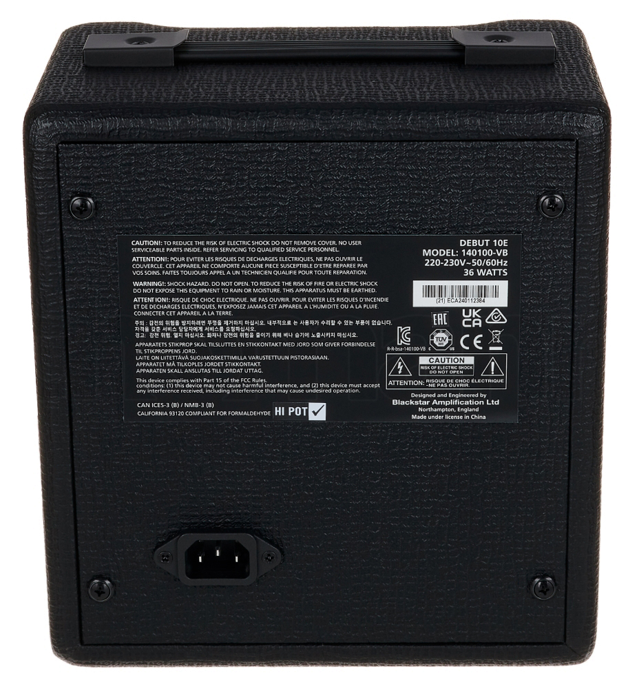 Eastone Str70 +blackstar Debut 10 +cable +clip-on Tuner +mediators +housse +courroie - Black - Packs guitarra eléctrica - Variation 4