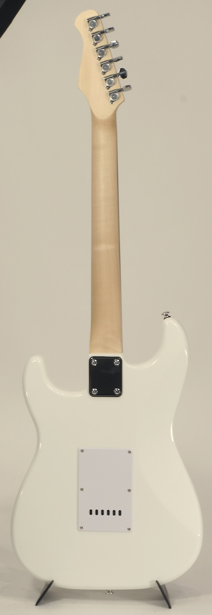 Eastone Str70-wht 3s Pur - Ivory - Guitarra eléctrica con forma de str. - Variation 2