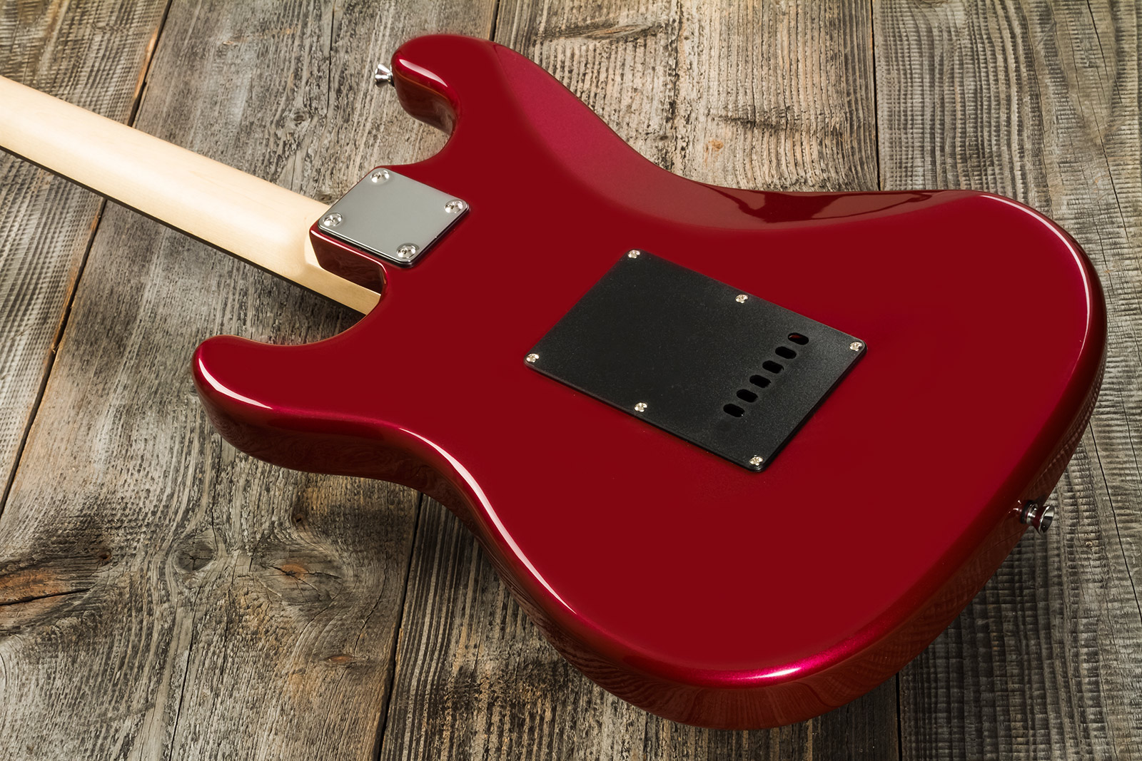 Eastone Str70t 3s Trem Pur - Dark Red - Guitarra eléctrica con forma de str. - Variation 9