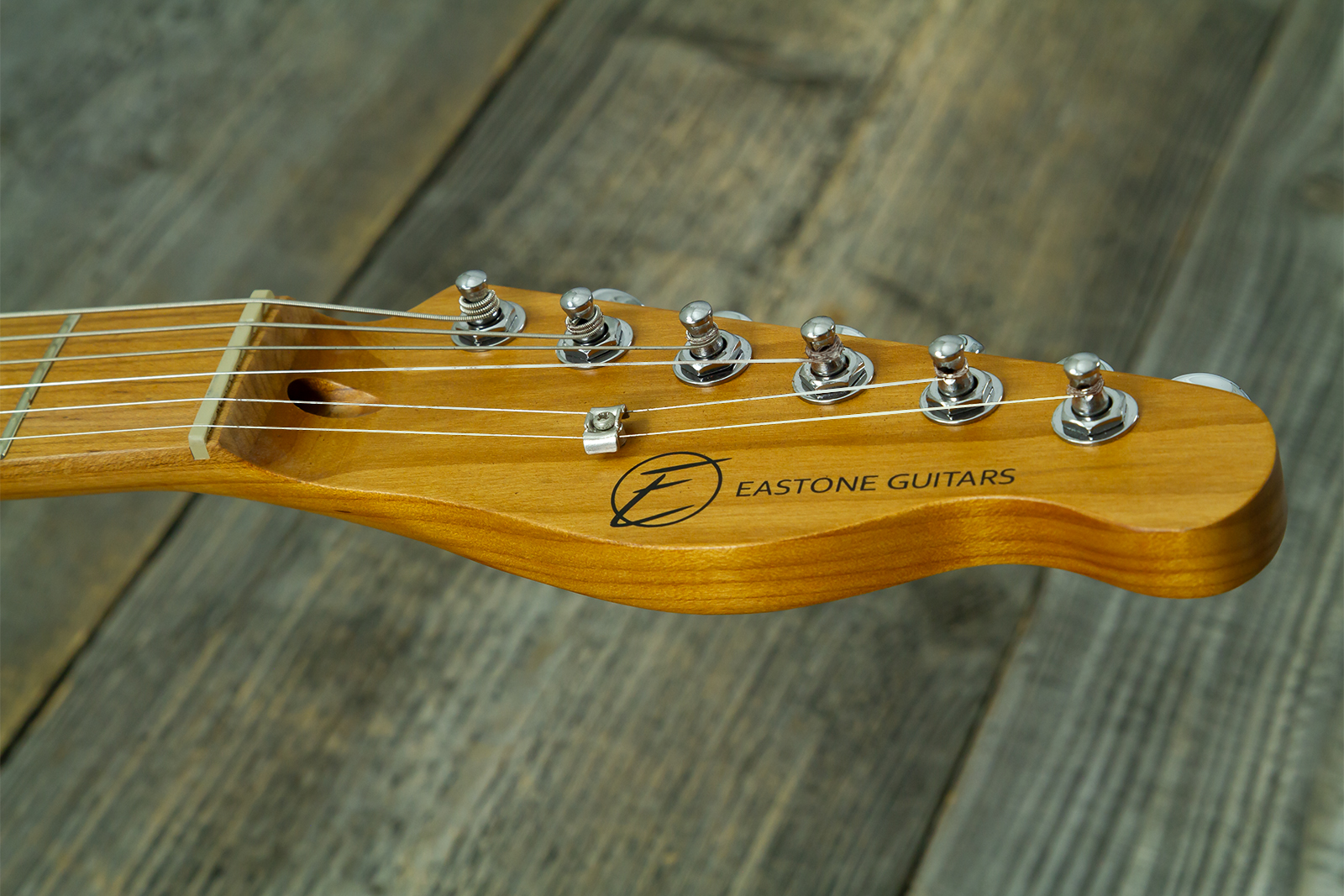 Eastone Tl100r-bts-mn 2s Ht Mn - Butterscotch - Guitarra eléctrica con forma de tel - Variation 9