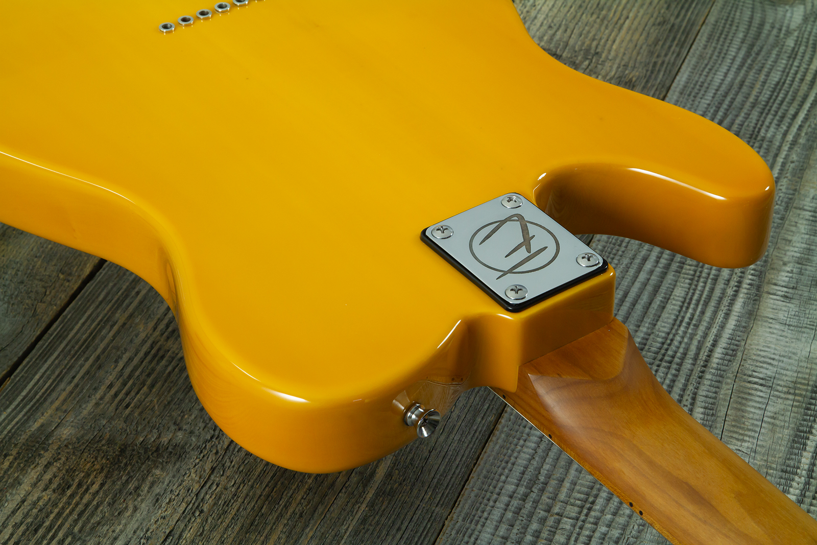 Eastone Tl100r-bts-mn 2s Ht Mn - Butterscotch - Guitarra eléctrica con forma de tel - Variation 7