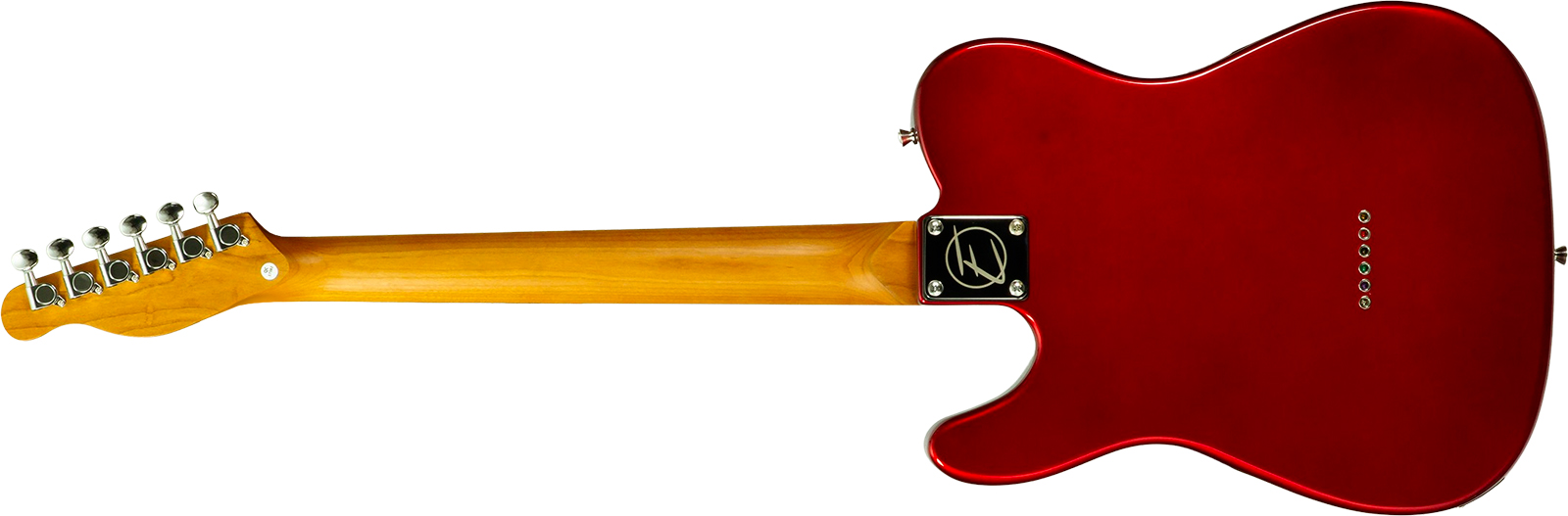 Eastone Tl100r-mr-rw 2s Ht Mn - Metal Red - Guitarra eléctrica con forma de tel - Variation 1