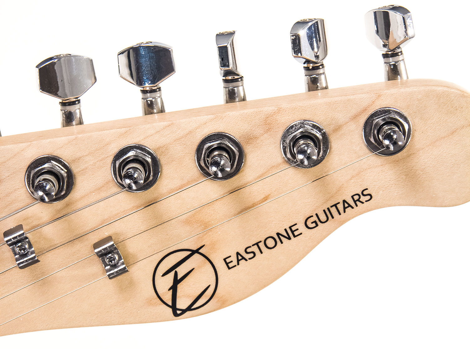 Eastone Tl70 Ss Ht Pur - Black - Guitarra eléctrica con forma de tel - Variation 4