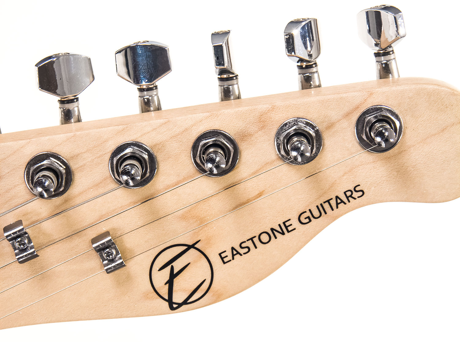 Eastone Tl70 Ss Ht Rw - Ivory - Guitarra eléctrica con forma de tel - Variation 4