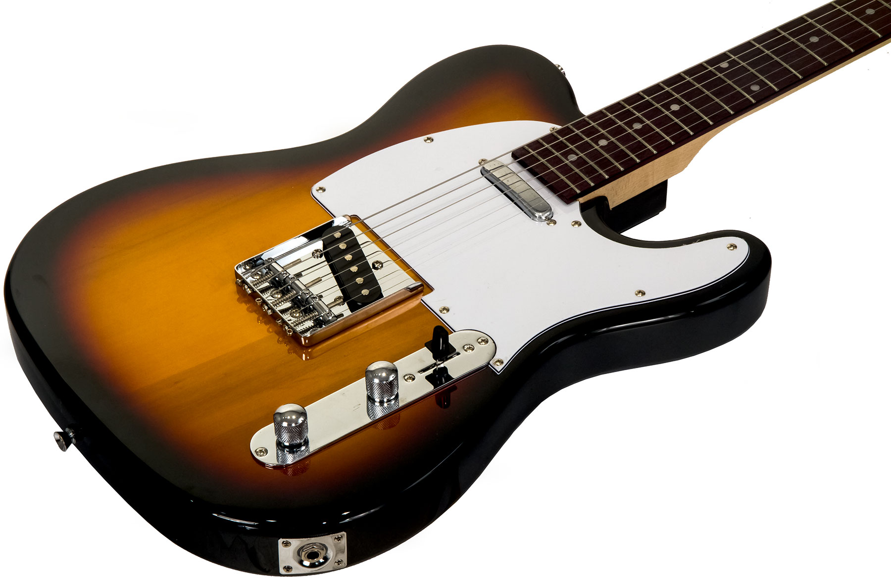 Eastone Tl70 Ss Ht Pur - 3 Tone Sunburst - Guitarra eléctrica con forma de tel - Variation 1