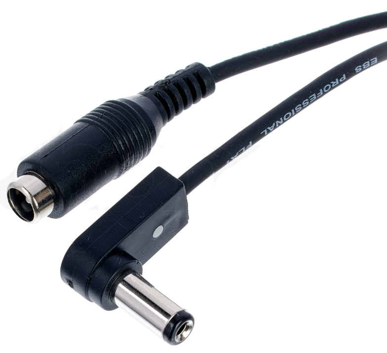 Ebs Cable Alimentation 4x Pedales Dc Power Split Flat Cable Dc-4/90f - Adaptador de conexión - Variation 1