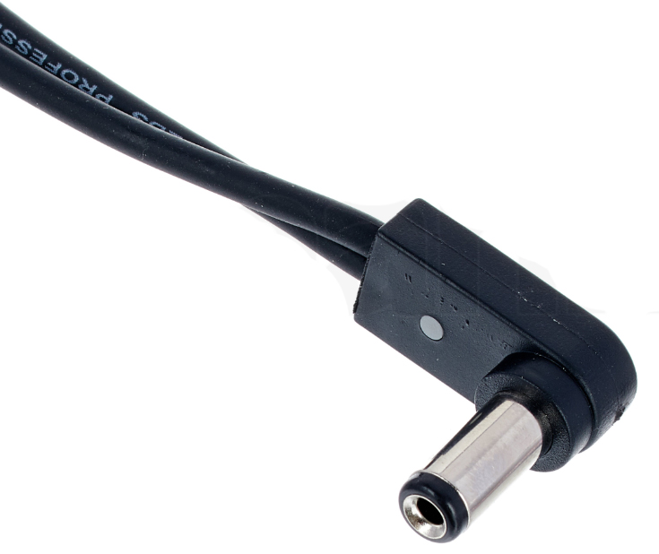 Ebs Cable Alimentation 4x Pedales Dc Power Split Flat Cable Dc-4/90f - Adaptador de conexión - Variation 2