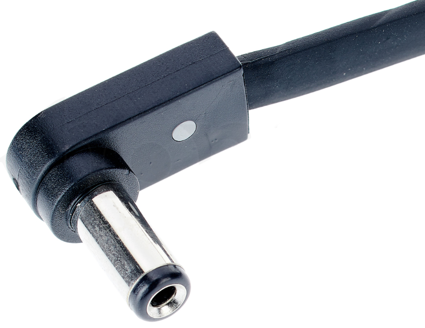 Ebs Cable Alimentation Pedale Dc Power Flat Cable Dc1-38 90/90 Coude/coude 38cm - Alimentación - Variation 1