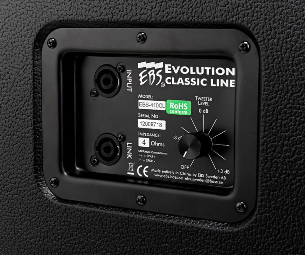 Ebs Classicline 410 Cabinet 4x10 500w 4-ohms - Pantalla para bajo - Variation 2