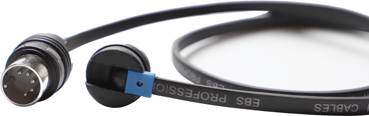 Ebs 2x Din 5 Points - 28cm - Cable - Main picture