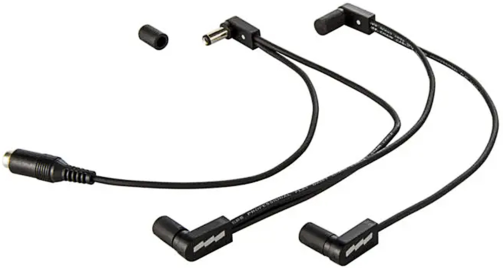 Ebs Cable Alimentation 4x Pedales Dc Power Split Flat Cable Dc-4/90f - Adaptador de conexión - Main picture