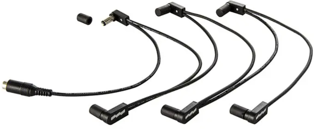 Ebs Cable Alimentation 6x Pedales Dc Power Split Flat Cable Dc-6/90f - Adaptador de conexión - Main picture