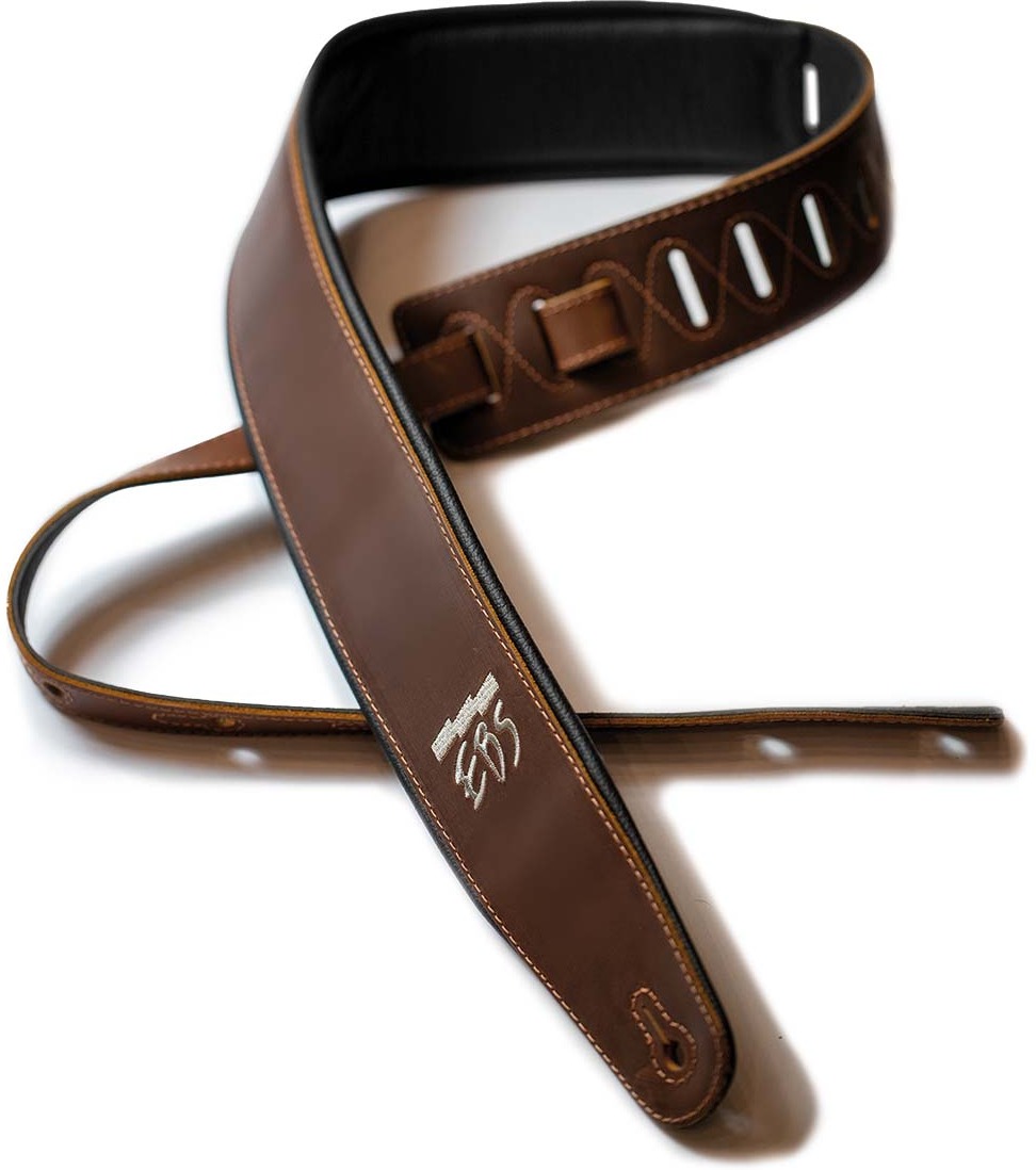 Ebs Sangle Cuir Smooth Bourbon Brown - Correa - Main picture