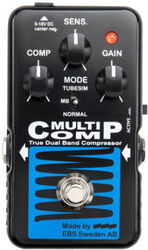 Pedal compresor / sustain / noise gate bass Ebs MultiComp Blue Label