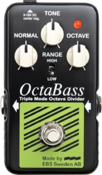 Pedal de armonización Ebs Octabass Blue Label