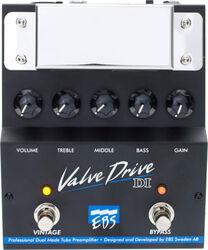 Preamplificador para bajo Ebs                            ValveDrive DI Tube Preamp/Overdrive