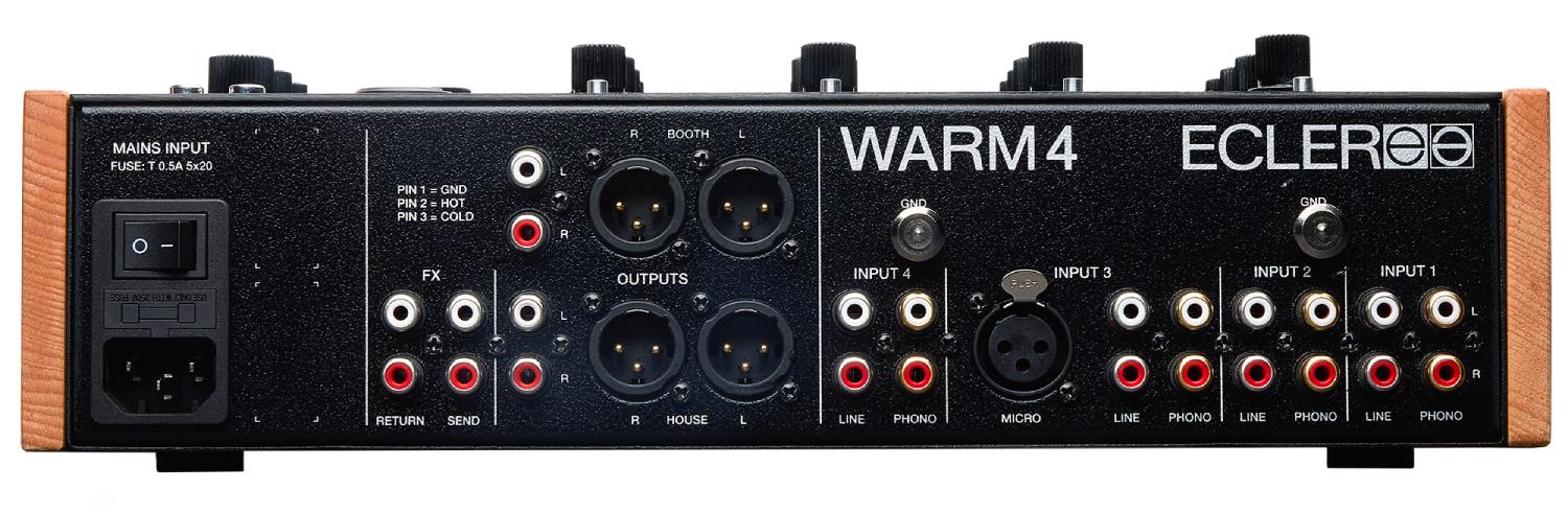 Ecler Warm 4 - Mixer DJ - Variation 2