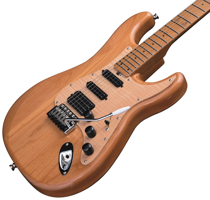 Eko Aire Standard Original Hss Trem Mn - Natural - Guitarra eléctrica con forma de str. - Variation 2