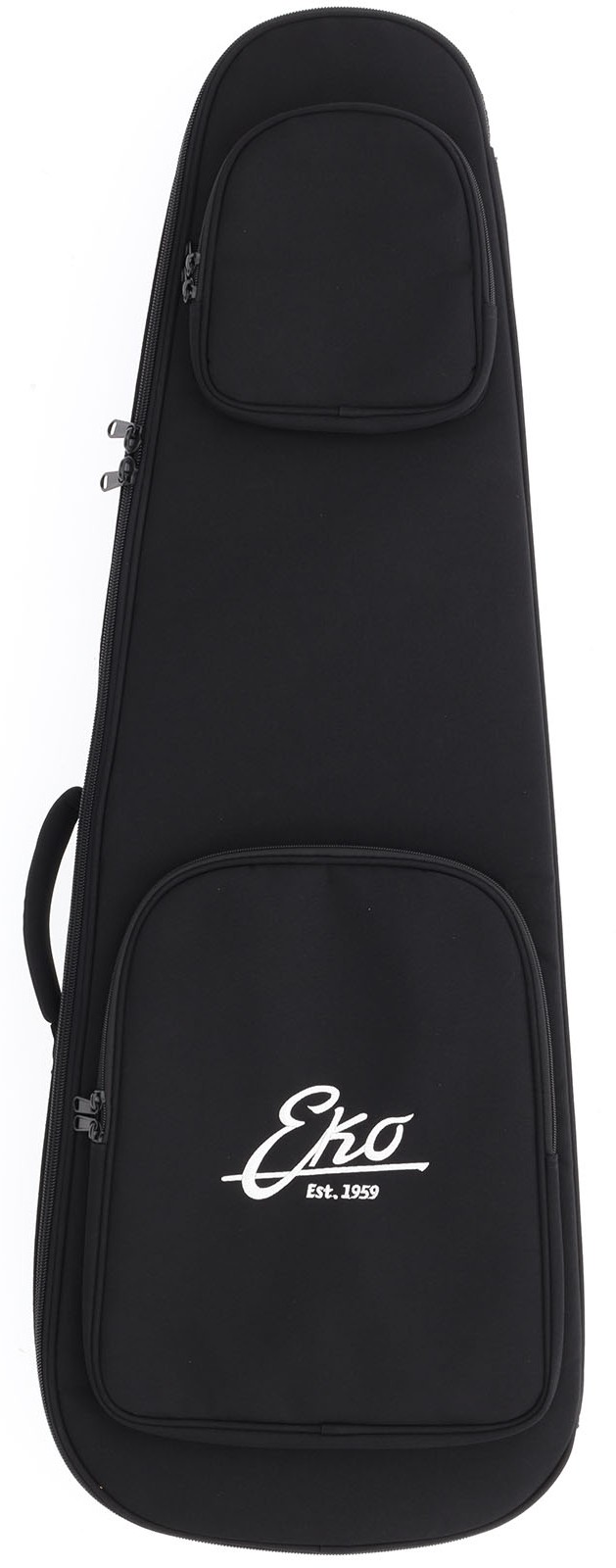 Eko Aurora 400 Trem Hh Mn - Flamed Amber Burst - Guitarra eléctrica con forma de str. - Variation 4