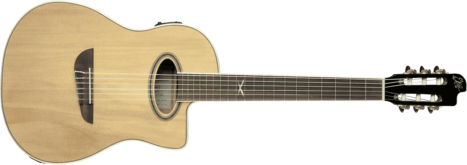 Eko N100cwe Nylon Electro Cutaway - Naturel - Guitarra clásica 4/4 - Main picture