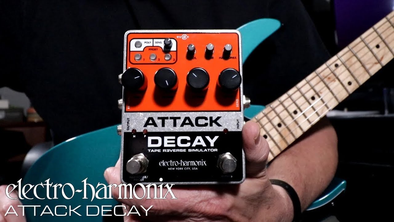 Electro Harmonix Attack Decay - Pedal de chorus / flanger / phaser / modulación / trémolo - Variation 2