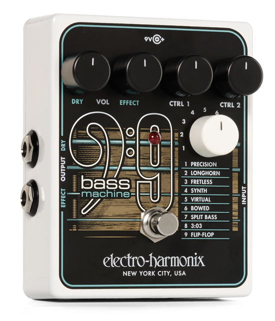 Electro Harmonix Bass 9 Bass Synthesizer - Pedal de simulación / modelización - Variation 1
