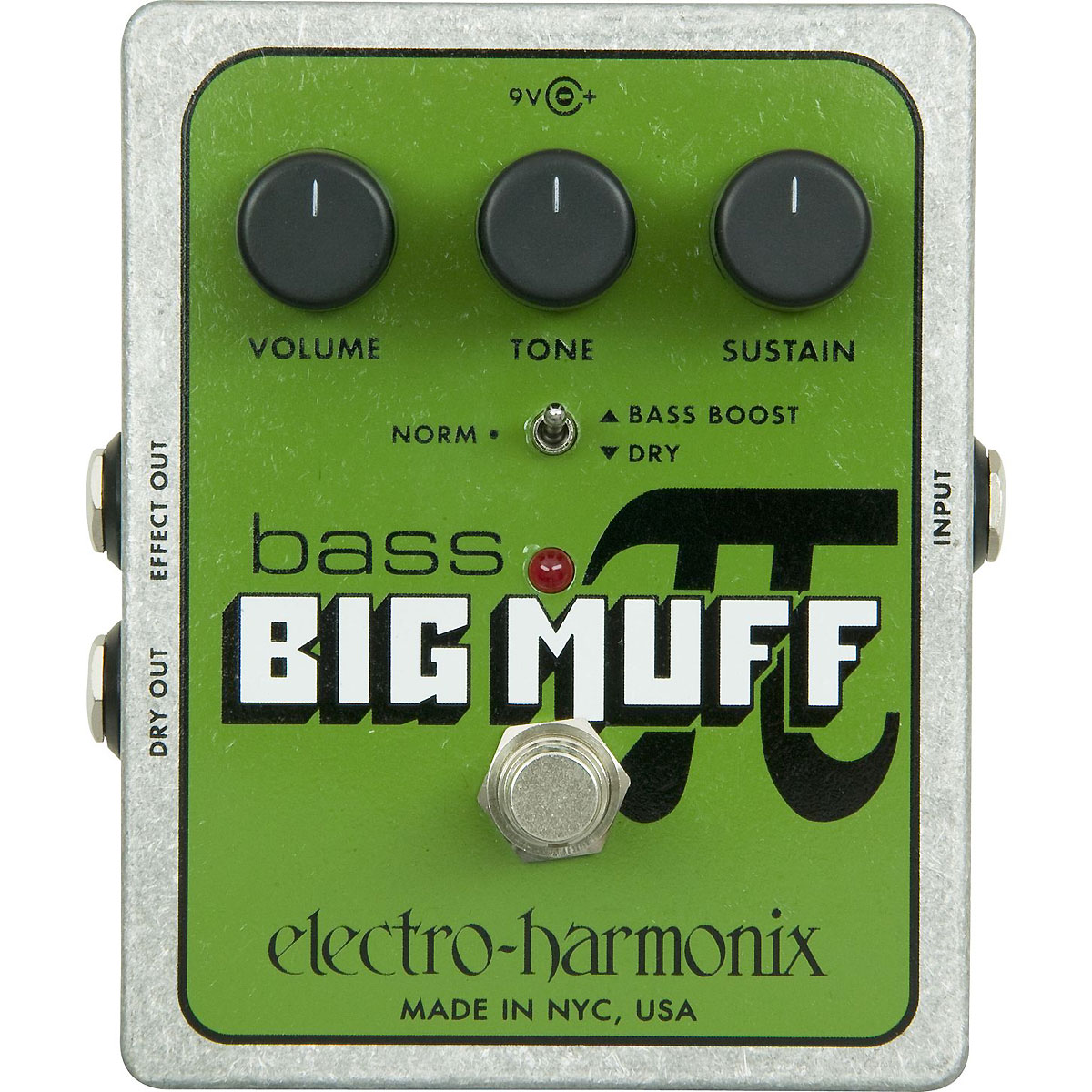 Electro Harmonix Bass Big Muff Pi Distorsion Sustainer - Pedal overdrive / distorsión / fuzz - Variation 1