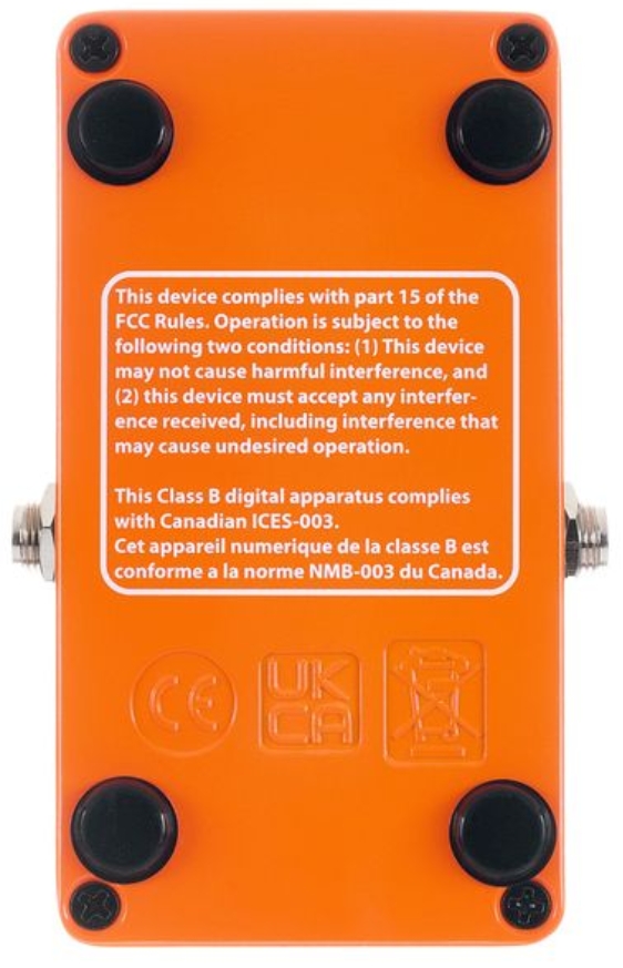 Electro Harmonix Bender Royale Germanium Fuzz Orange - Pedal overdrive / distorsión / fuzz - Variation 3