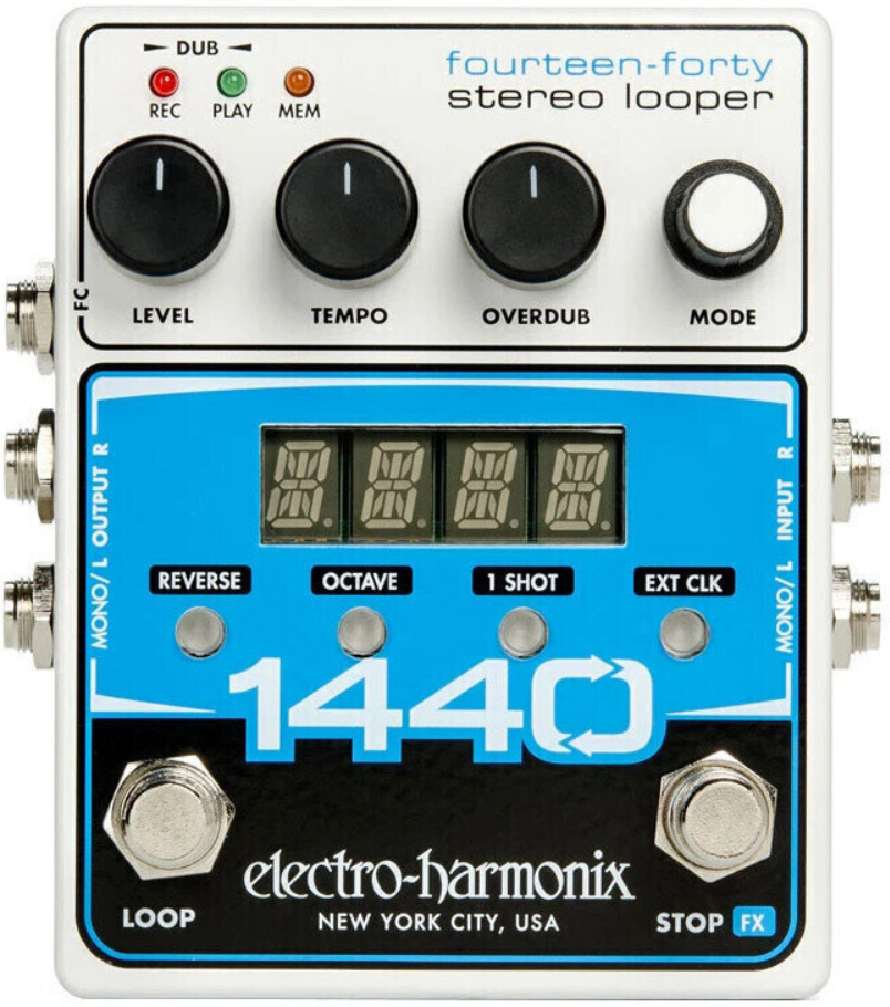 Electro Harmonix 1440 Stereo Looper - Pedal looper - Main picture