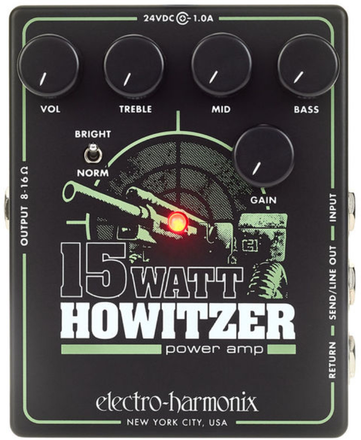 Electro Harmonix 15watt Howitzer Guitar Amp Preamp - Preamplificador para guitarra eléctrica - Main picture
