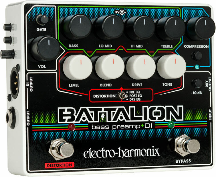 Electro Harmonix Battalion Bass Preamp & Di - Preamplificador para bajo - Main picture