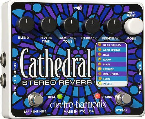 Electro Harmonix Cathedral Xo Stereo Reverb - Pedal de reverb / delay / eco - Main picture