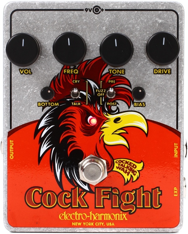 Electro Harmonix Cock Fight Cocked Talking Wah - Pedal overdrive / distorsión / fuzz - Main picture