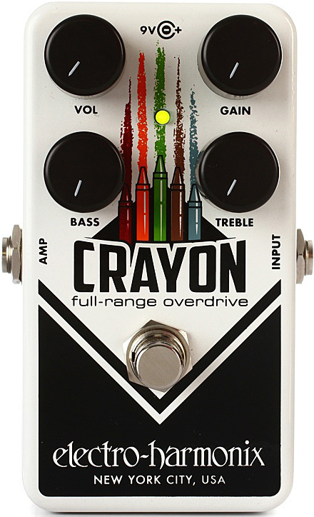 Electro Harmonix Crayon 69 Full-range Overdrive - Pedal overdrive / distorsión / fuzz - Main picture