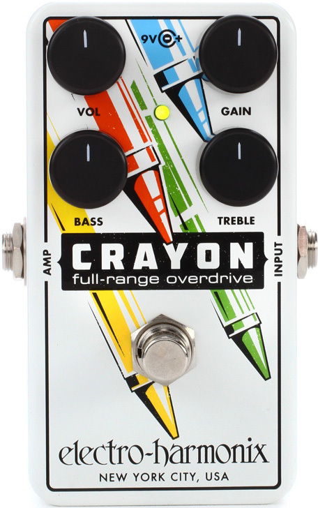 Electro Harmonix Crayon 76 Full-range Overdrive - Pedal overdrive / distorsión / fuzz - Main picture