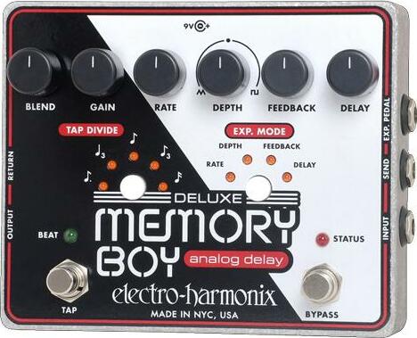 Electro Harmonix Deluxe Memory Boy Analog Delay - Pedal de reverb / delay / eco - Main picture