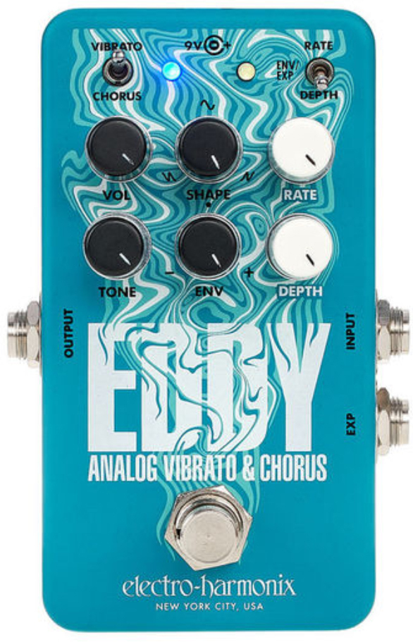 Electro Harmonix Eddy Vibrato Chorus - Pedal de chorus / flanger / phaser / modulación / trémolo - Main picture