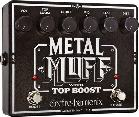 Electro Harmonix Metal Muff Xo Distorsion With Top Boost - Pedal overdrive / distorsión / fuzz - Main picture