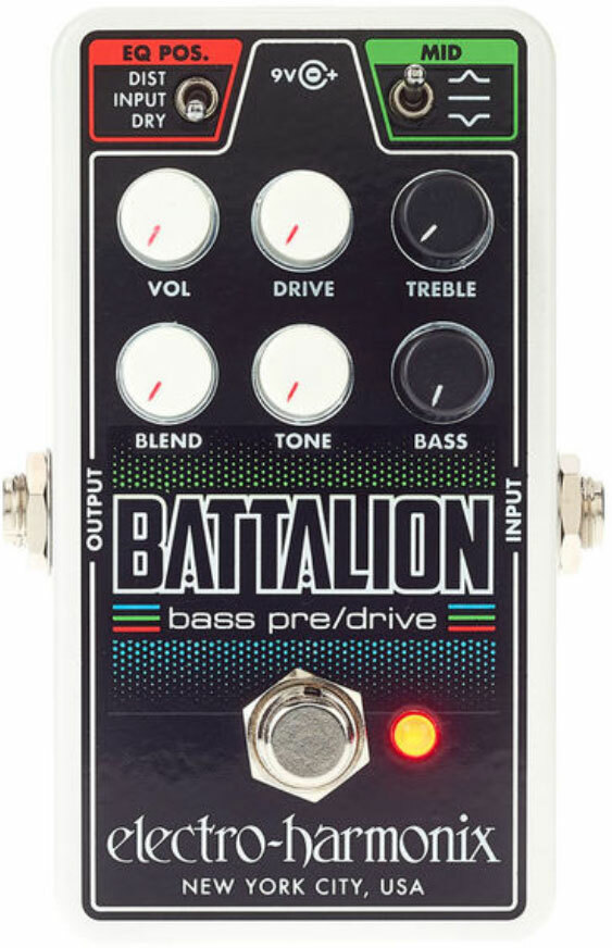 Electro Harmonix Nano Battalion Bass Preamp & Di - Preamplificador para bajo - Main picture