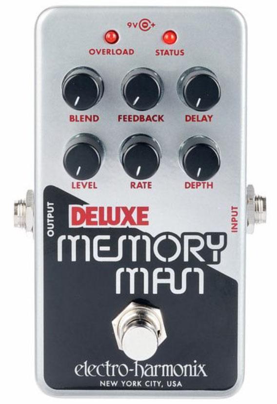Pedal de reverb / delay / eco Electro harmonix Nano Deluxe Memory Man