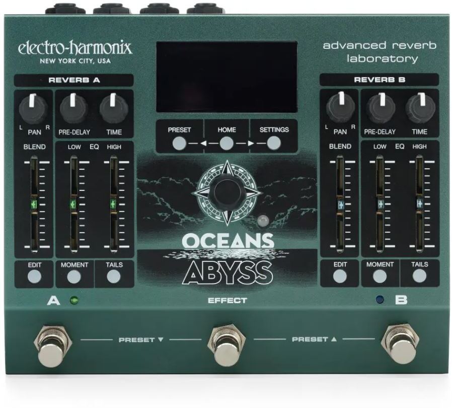 Electro Harmonix Oceans Abyss - Pedal de reverb / delay / eco - Main picture