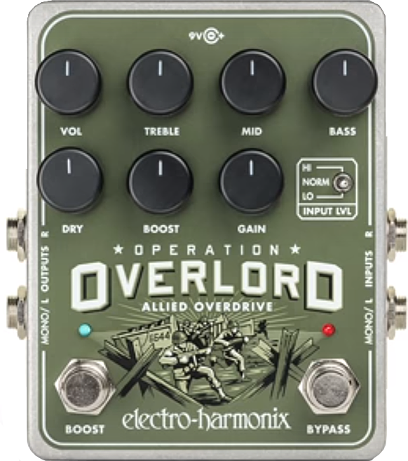 Electro Harmonix Operation Overlord Allied Overdrive - Pedal overdrive / distorsión / fuzz - Main picture
