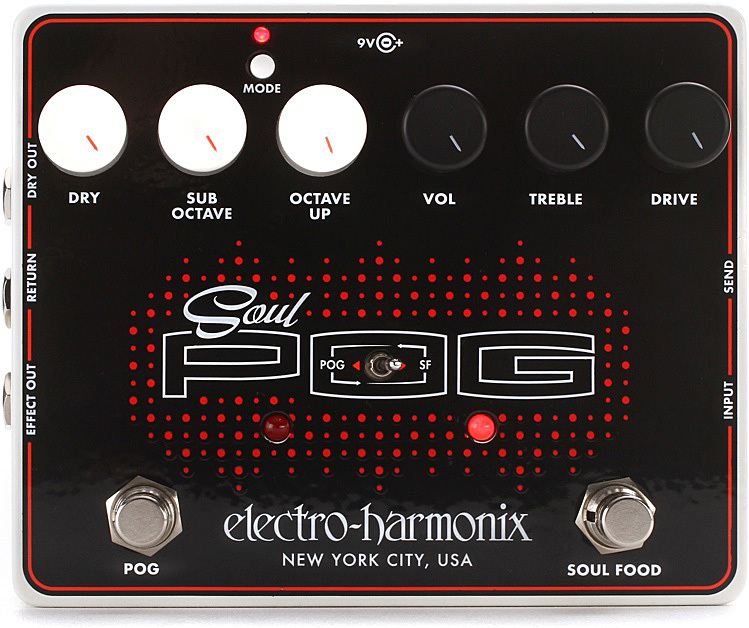 Electro Harmonix Soul Pog Multi Effect Nano Pog + Soul Food - Pedalera multiefectos para guitarra eléctrica - Main picture