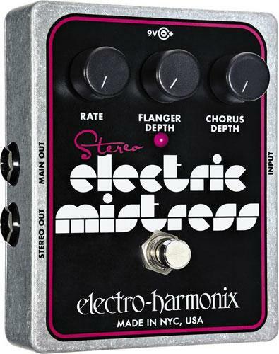 Electro Harmonix Stereo Electric Mistress Xo Flanger Chorus - Pedal de chorus / flanger / phaser / modulación / trémolo - Main picture
