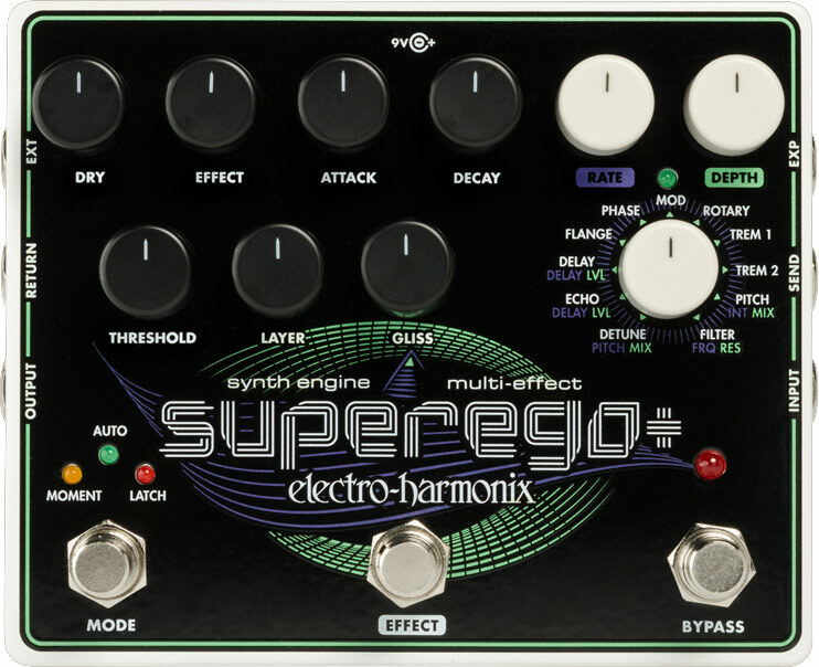 Electro Harmonix Superego Plus - Pedalera multiefectos para guitarra eléctrica - Main picture