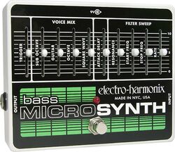 Pedal de armonización Electro harmonix Bass Micro Synth