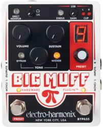 Pedal overdrive / distorsión / fuzz Electro harmonix BIG MUFF HARDWARE PLUGIN