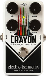 Pedal overdrive / distorsión / fuzz Electro harmonix Crayon 69 Full-Range Overdrive