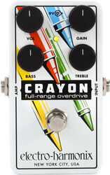 Pedal overdrive / distorsión / fuzz Electro harmonix Crayon 76 Full-Range Overdrive